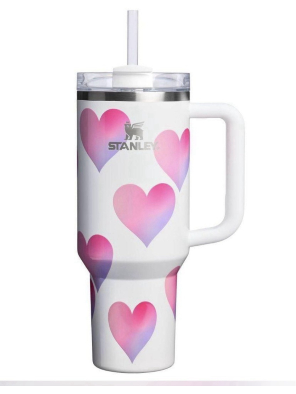 Stanley Valentine's Day 40 oz Stainless Steel H2.0 Flowstate Quencher